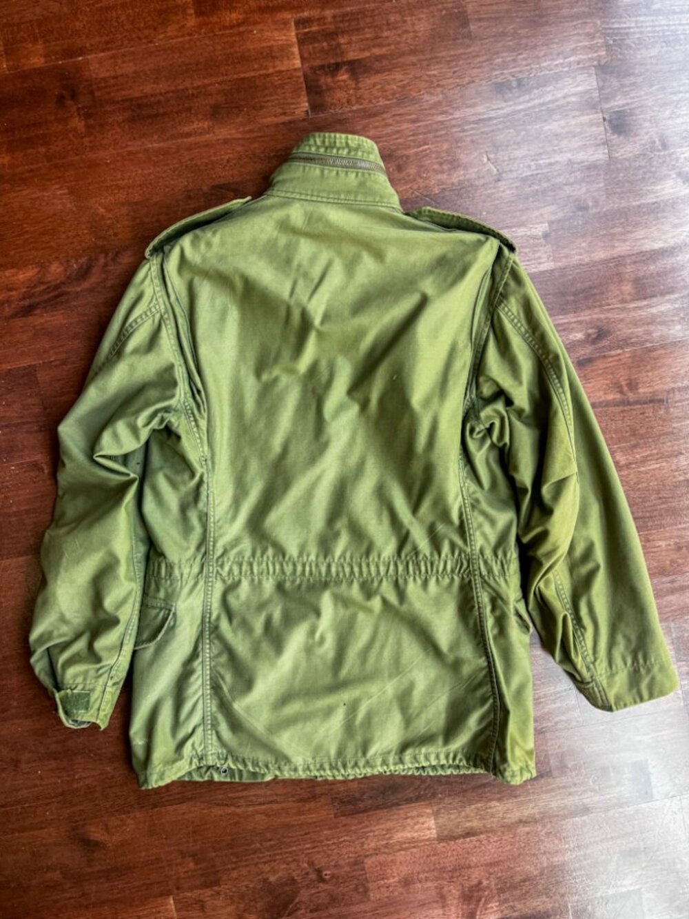 US Army M-65 Jacket Medium Green - True Vintage - Picture 3 of 8